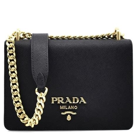 prada saffiano soft chain shoulder bag